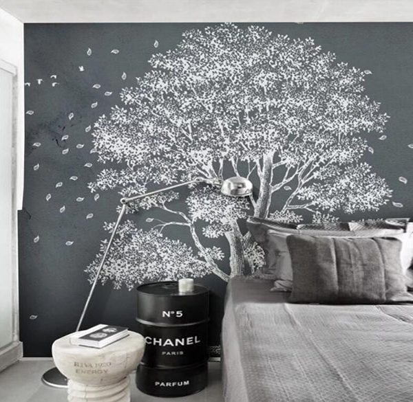 3D Gray Tree 1066 Wall Murals Top Quality Sale Online