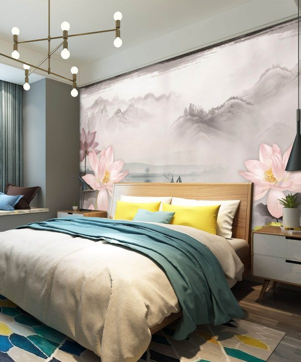 3D Gray Mountain Peak 1477 Wall Murals Outlet Fashion Style