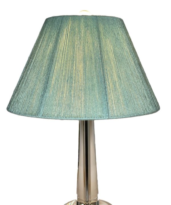 16” Aviary Blue Jute String Empire Lamp Shade Free Shipping Fashion Style