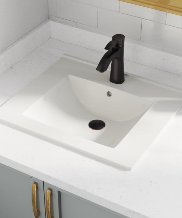 Bisque porcelain vessel sink Marketable