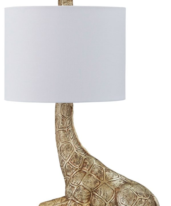 Ferrison - Gold Finish - Poly Table Lamp Cheap Sale With Credit Card