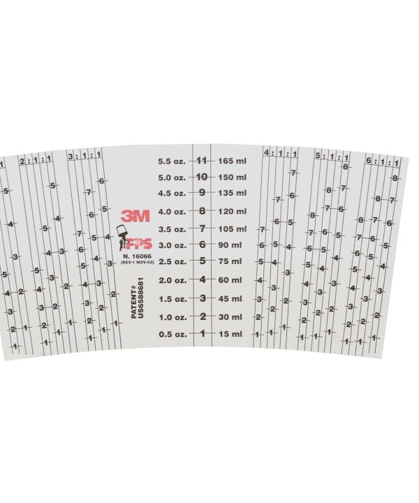 3M PPS Mix Ratio Inserts, 16066, Mini (6 fl oz), 10 per pack Cheap Pirce