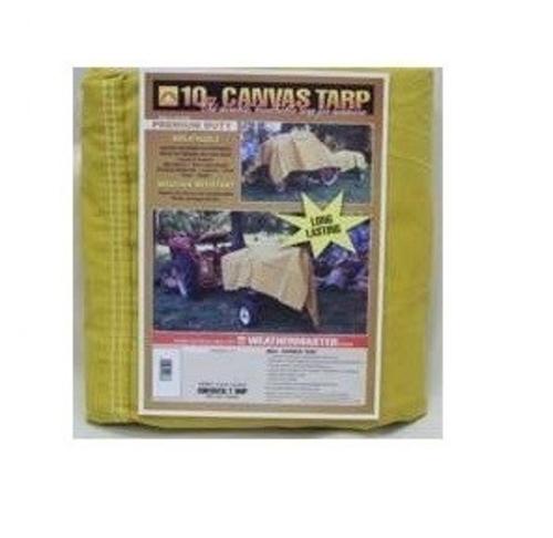 Dize CA1224D Canvas Tarp 12'X24', Tan With Credit Card Cheap Online