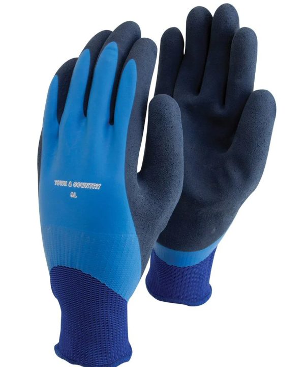 Town & Country Blue Mastergrip Waterproof Gloves - Small Cheap Sale Release Dates