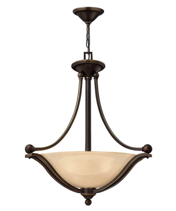 Bolla Three-Light Inverted Pendant For Cheap Online