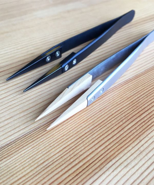 ceramic/boxwood Anti static Non-Conductive Antimagnetic tweezers watch repair tools Enjoy Cheap Pice