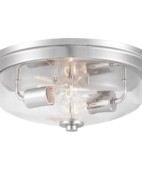 Blakely Two-Light Flush Mount Ceiling Fixture Sale With Paypal