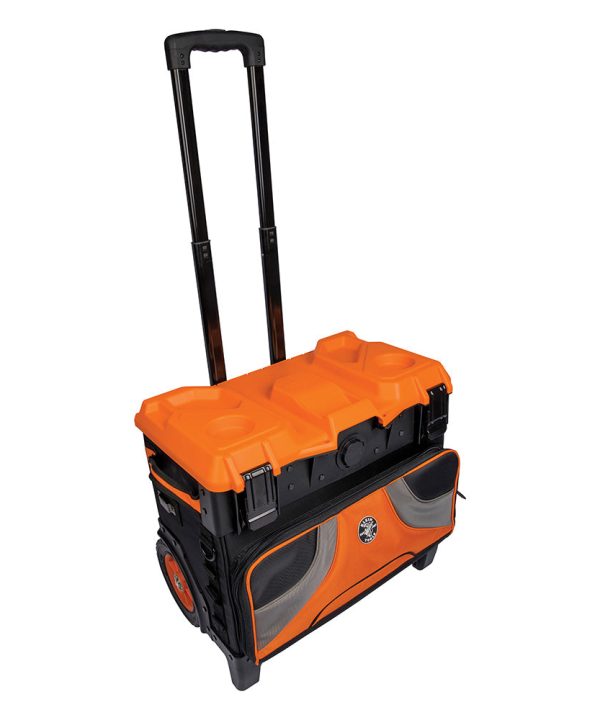 Klein Tools 55473RTB Tool Box, Rolling Tool Bag on Wheels with High Clearance, Portable Tool Box up to 250 Pounds Cheap Sale Get Authentic