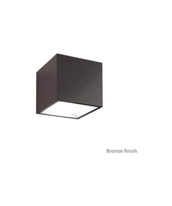 Bloc Two-Light LED Outdoor Up and Down Wall-Mount Lighting Fixture 3500K Best Sale Cheap Online