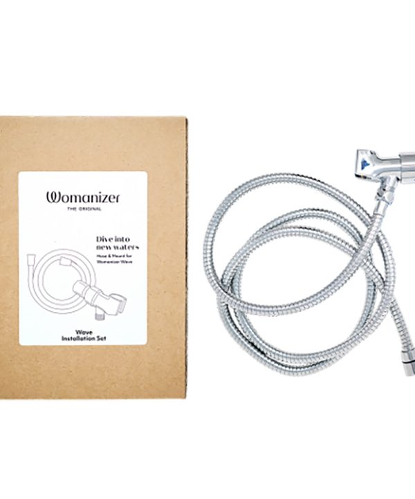 Womanizer Wave Shower Hose&Shower Arm Mount Set Chrome Comfortable Online