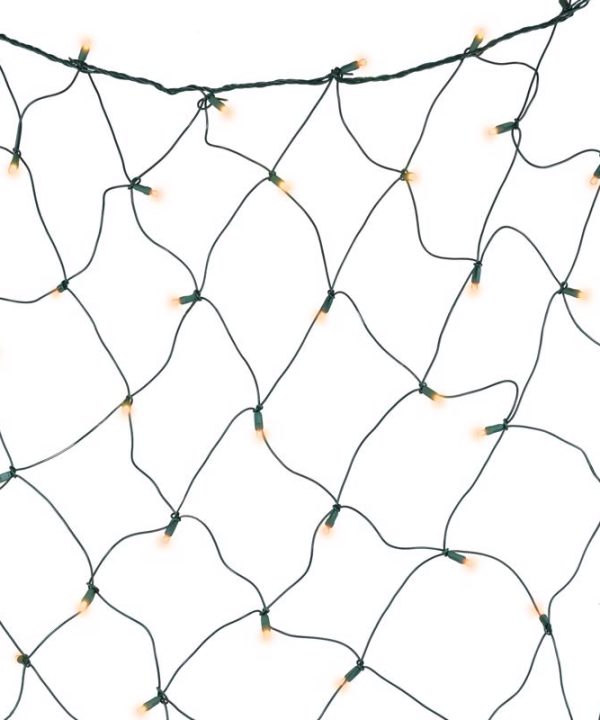 Celebrations NET100ORA LED Halloween Net Lights, Orange Free Shipping Supply