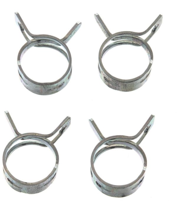 All Balls Racing Fuel Hose Clamp Kit - 8mm Band (4 Pack) Newest Cheap Online