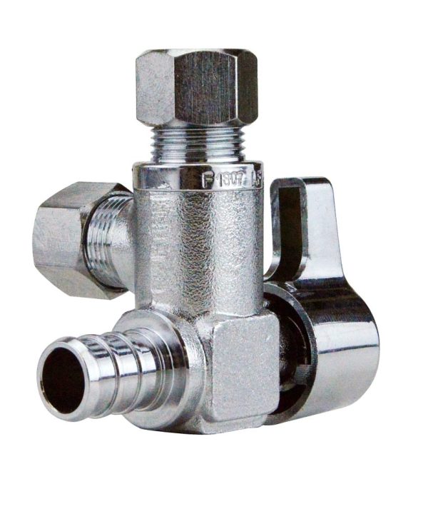 Apollo APXVA123838C Angle Stop Valve, Chrome Plated, Brass Discounts