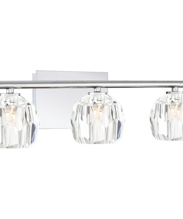 Aubrie 3 - Light  Dimmable Polished Chrome Vanity Light CA272 Footlocker Cheap Online