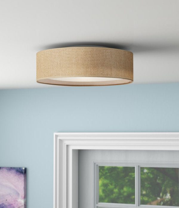 Audree Acrylic LED Flush Mount, 5.5" H x 16" W x 16" D Sale Low Shipping Fee