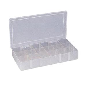 Plastic Assortment Case 18 Bins 233x117x40mm 220610 Sale Deals