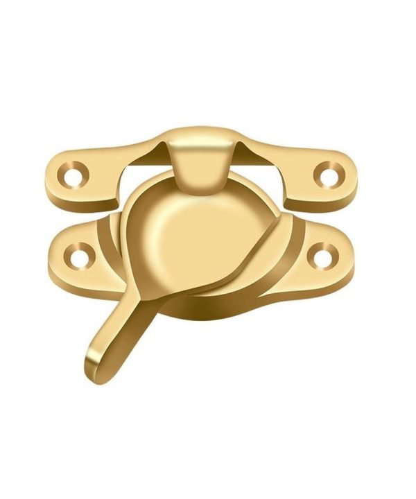 Deltana WLS9CR003 Window Sash Lock, 1-1/16" x 3", Lifetime Brass Looking For For Sale