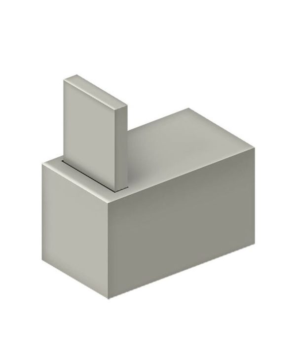 Deltana ZA2009-15 Single Robe Hook ZA Series, Brushed Nickel Cheap New Styles