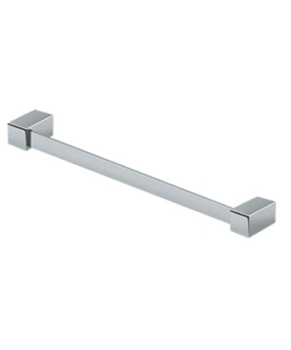 Deltana ZA2002/18-26 ZA-Series Aluminum Towel Bar, 18", Polished Chrome Fashionable For Sale