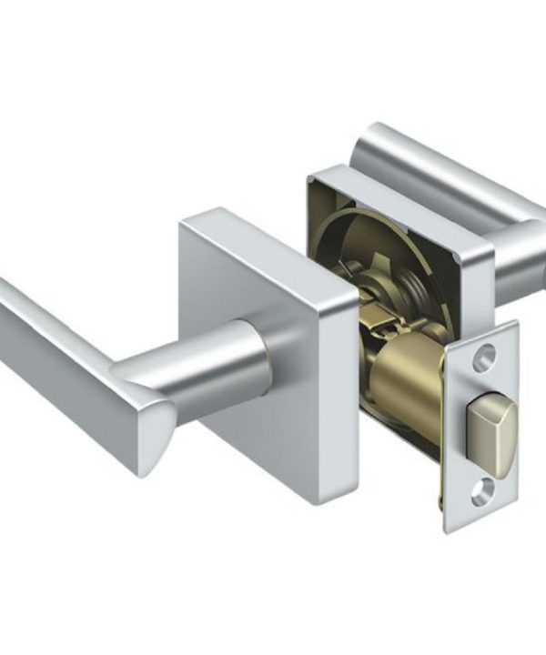 Deltana ZLLS3U26 Livingston Passage Door Lever, Bright Chrome Cheap Big Sale