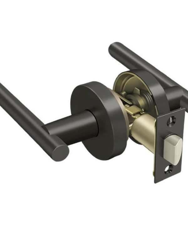 Deltana ZMLR3U10B Mandeville Passage Door Lever, Oil Rubbed Bronze Latest Collections