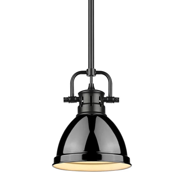 Black Drakeford 1 - Light Single Dome Pendant Buy Cheap Tumblr