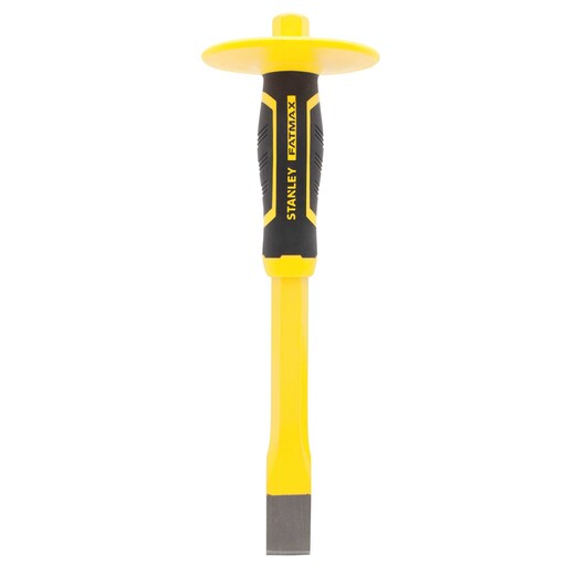 Stanley FatMax Cold Chisel With Guard, Yellow/Black 1-in. 100% Guaranteed