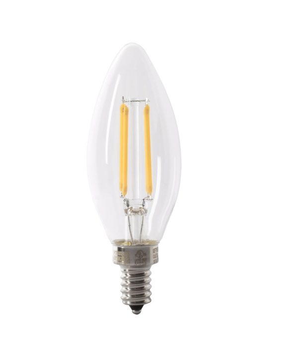 Feit Electric BPCTC40927CAFIL/4 LED Light Bulb, 3.3 Watts, 120 Volt Free Shipping Largest Supplier