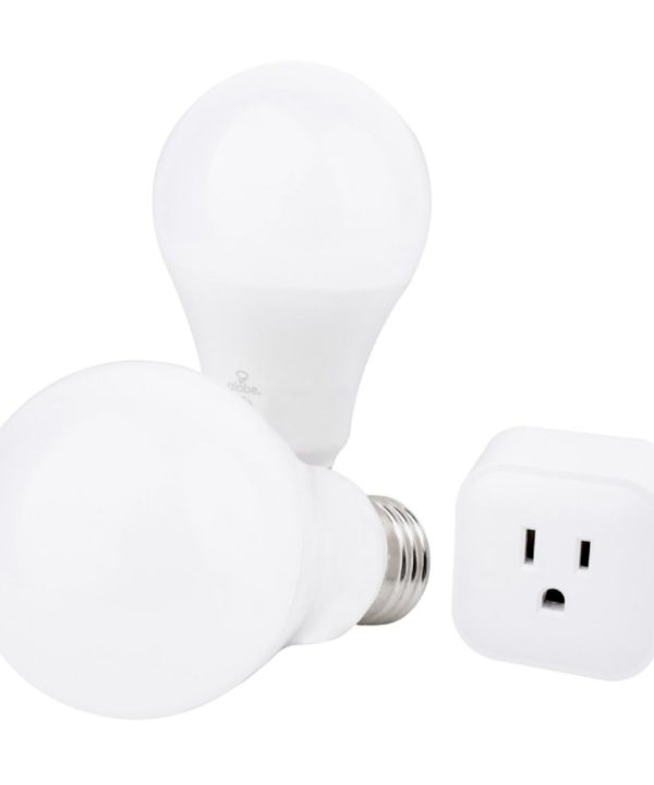 Globe 34323 A19 Smart WiFi LED Bulb Kit, 60 watts Discount Best Sale