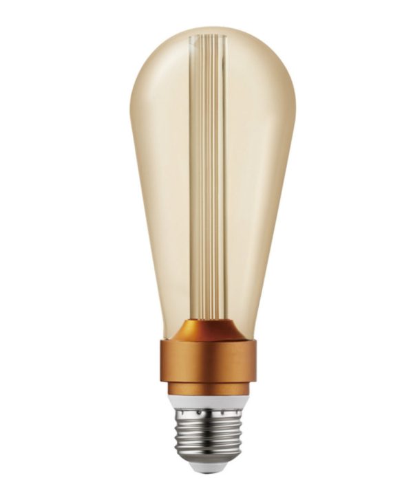 Globe 31046 Designer Synergy ST64 LED Light Bulb, 3 watts Discount Fashion Style