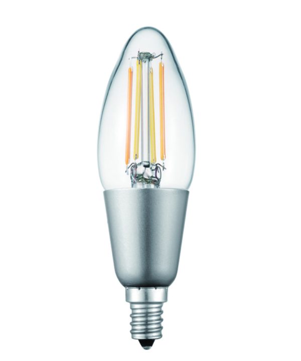 Globe 34918 Edison B11 Smart WiFi LED Bulb, 40 watts Outlet Best Sale