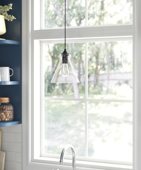 Black Inola 1 - Light Single Cone Pendant Amazing Pice