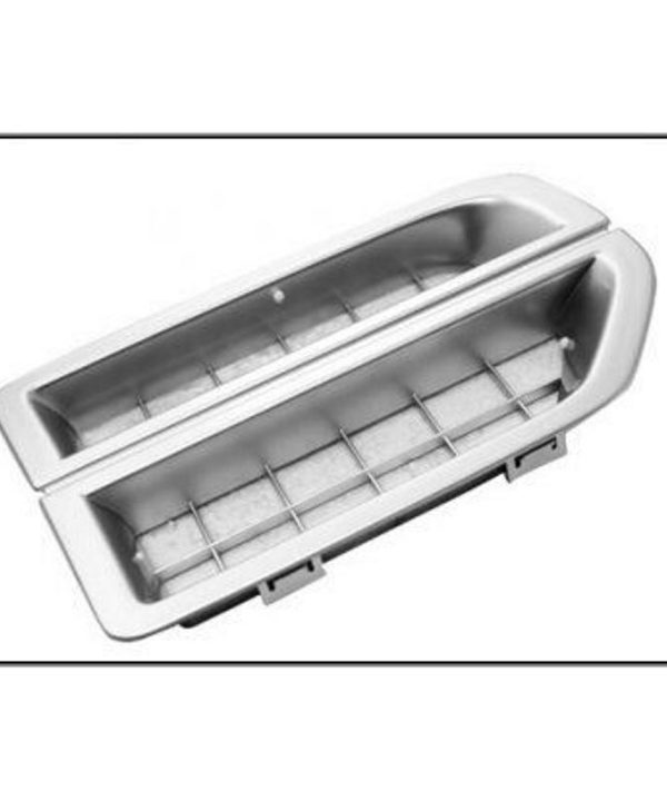 SIDE VENT TRIM PLASTIC STAINLESS STEEL FINISH Free Shipping Outlet