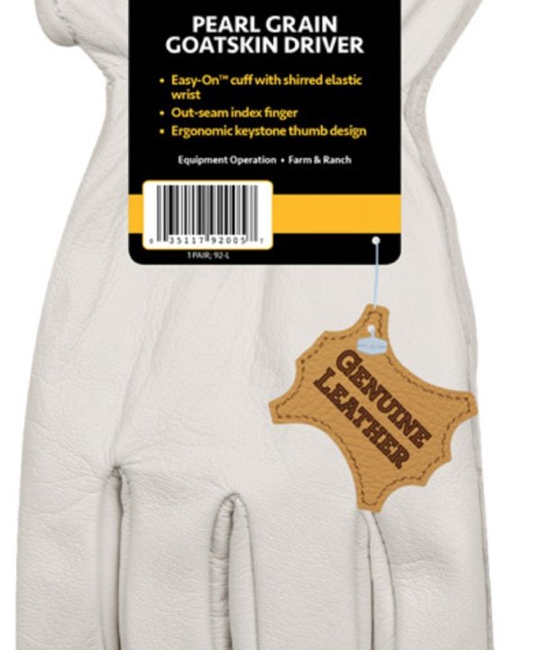 Kinco 92-M Keystone Thumb Driver Gloves, Pearl Discount Pay With Visa
