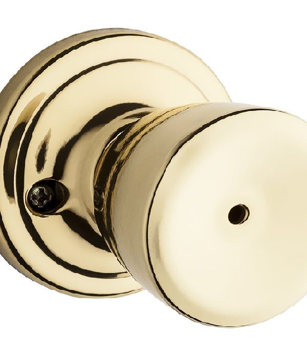 Kwikset 730A 3GC Abbey Privacy Knob, Polished Brass Manchester Great Sale Cheap Online