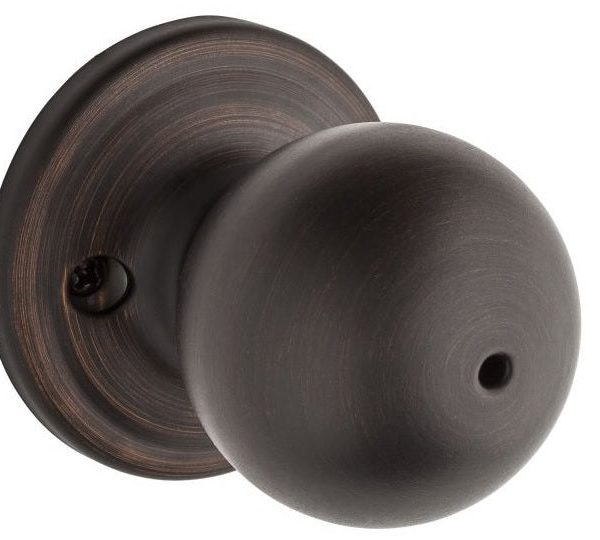 Kwikset 730CA-11PRGC Circa Privacy Door Lock, Venetian Bronze Sale Discount
