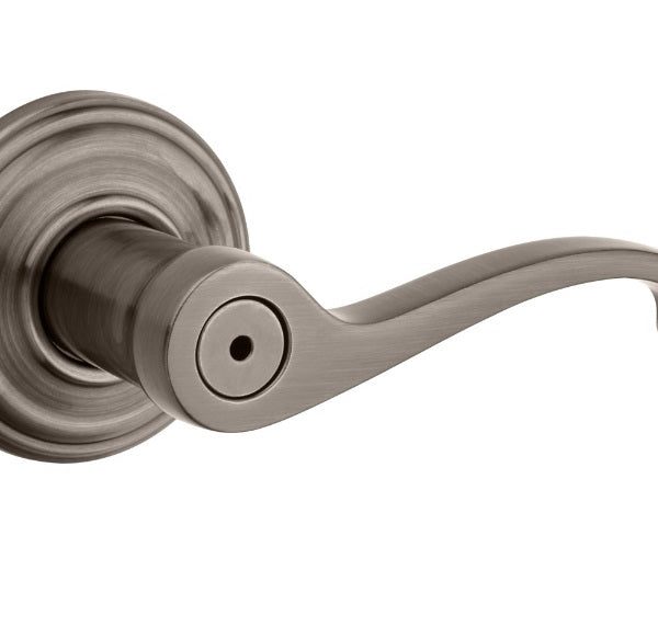 Kwikset 730CHL 15A Commonwealth Privacy Door Lock, Antique Nickel Countdown Package Online