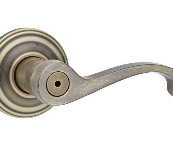 Kwikset 730CHL 5 Commonwealth Privacy Door Lock, Antique Brass Cheap Pice Discount Authentic