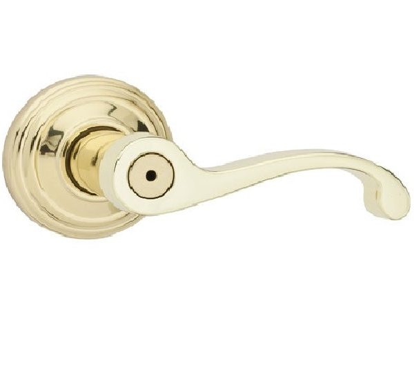 Kwikset 730CHL-3 Commonwealth Privacy Door Lock, Bright Brass With Paypal Cheap Pice