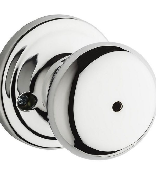 Kwikset 730H-26GC Hancock Privacy Door Lock, Bright Chrome New For Sale