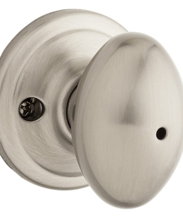 Kwikset 730L-15GC Laurel Privacy Door Lock, Satin Nickel 2025 New For Sale