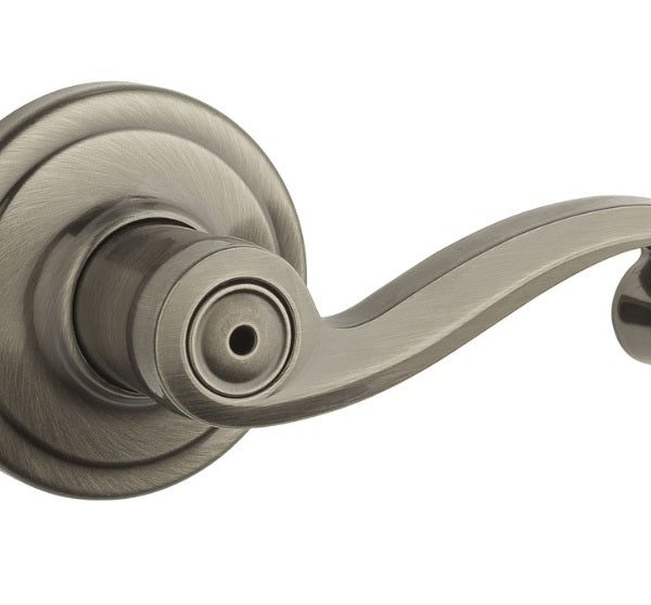 Kwikset 730LL 15A Lido Lever Privacy Door Lock, Antique Nickel Buy Cheap Best Sale