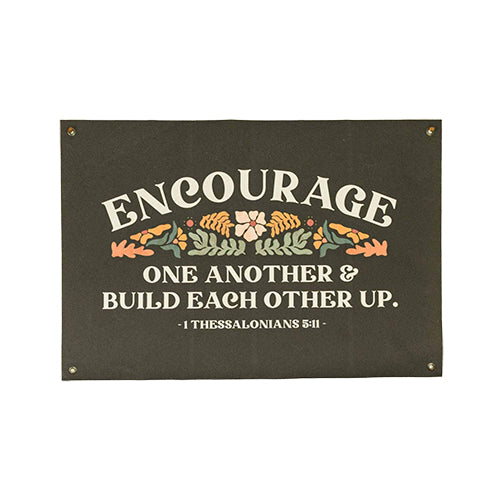 Encourage One Another | Canvas Banner Cheap Sale Cheapest