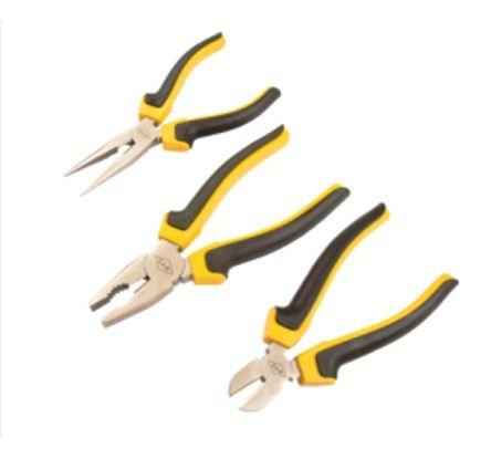 Plier 3 Pc Combi,Long,Side Cut Mts 3856 Best Seller