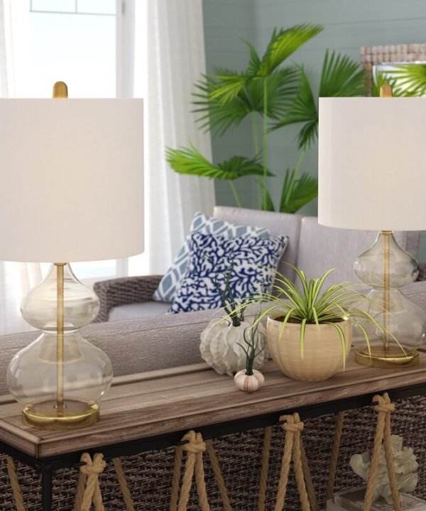 Mirari 25.25" Table Lamp Set (Set of 2) HAB330 Clearance With Credit Card