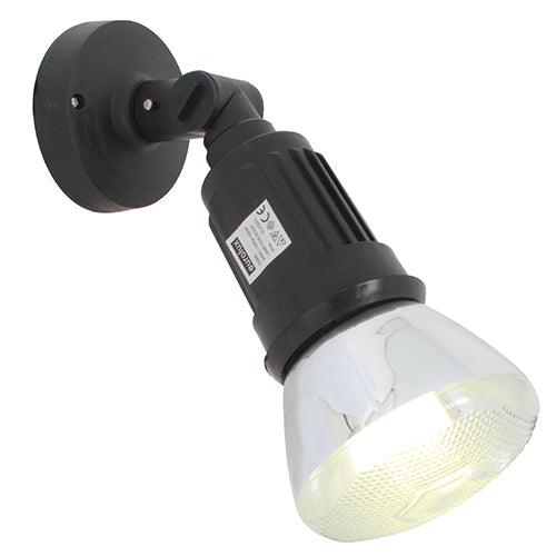 Plastic W/Light 1x Par38 Black Sale Enjoy