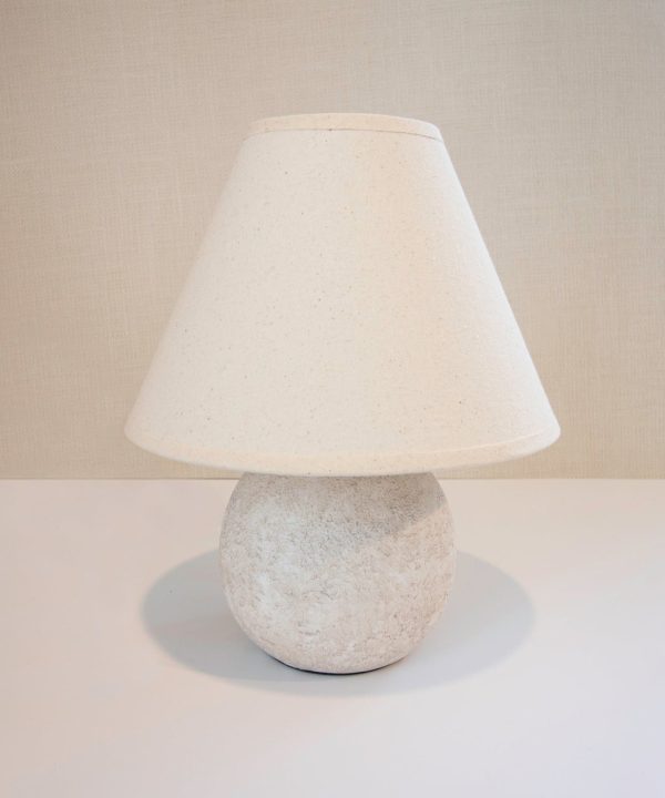 Ezra Stone Lamp Discount Authentic Online