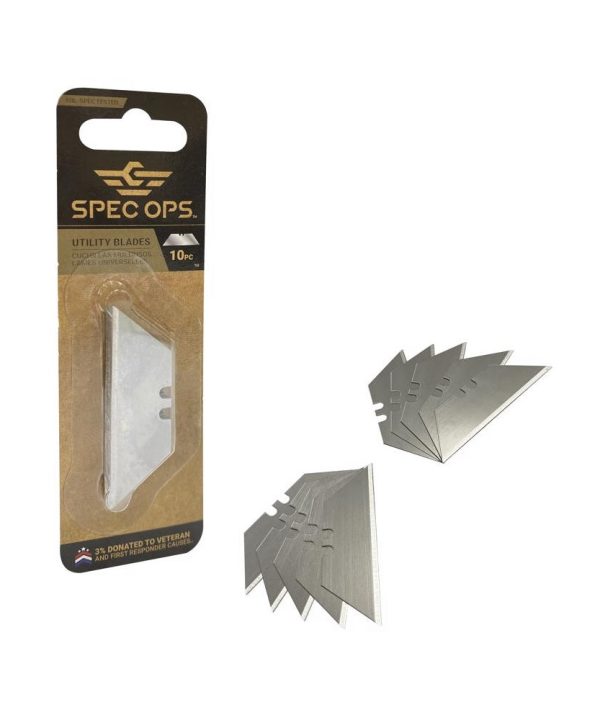 Spec Ops SPEC-K1-BLADE10 Heavy Duty Utility Blade, 2.5 Inch, High Carbon Steel Buy Cheap Manchester