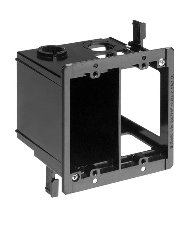 Drywall Clip - Plastic, Double Gang for A/V & Power, Existing Construction Clearance Online Fake