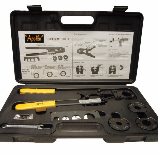 Apollo 69PTKH0015K 4 in 1 Pex Multi-Head Crimp Tool Kit Extremely Cheap Online